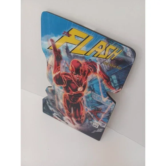 NEW FLASH Holographic‎ DC Comic Wall Decor 8 x 11 in - Picture 2 of 3